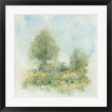 Framed Fluid Landscape II Print