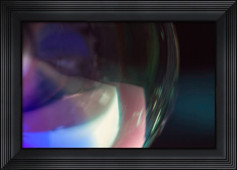 Framed Frozen Bubbles 3 Print