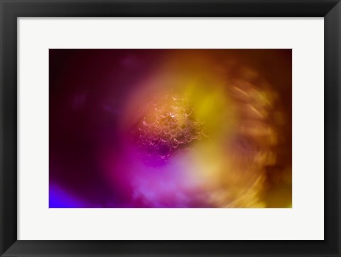 Framed Frozen Bubbles 4 Print