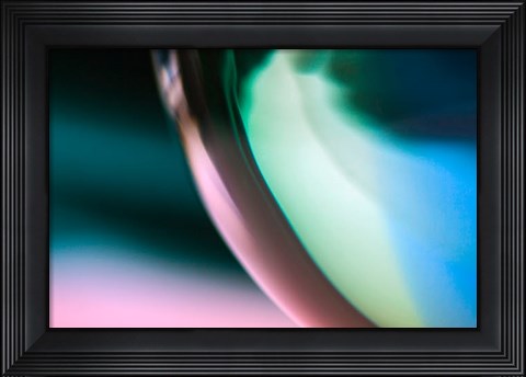 Framed Frozen Bubbles 5 Print