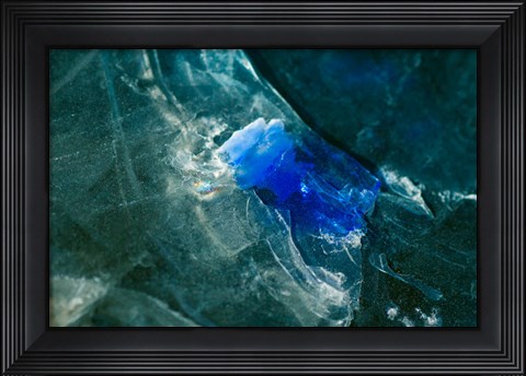 Framed Cullet Glass Chunks 3 Print