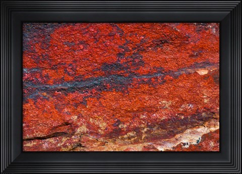 Framed Baja Cresta Flagstones Print