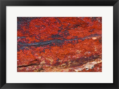 Framed Baja Cresta Flagstones Print