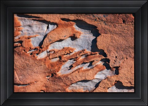 Framed Sandstone Rock Print