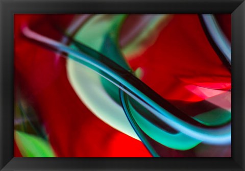 Framed Colorful Background 2 Print