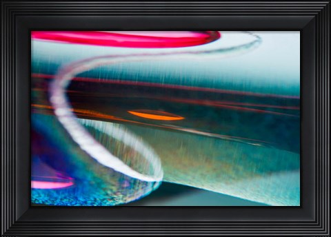 Framed Colorful Background 6 Print