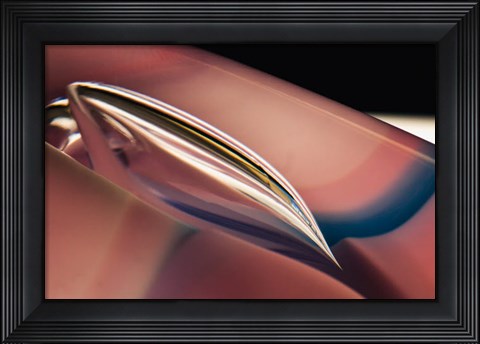 Framed Frozen Bubbles 1 Print