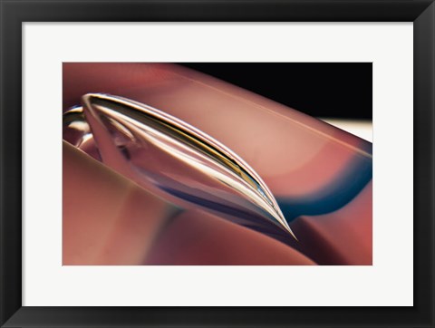 Framed Frozen Bubbles 1 Print