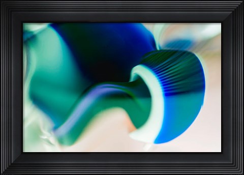 Framed Frozen Bubbles 2 Print