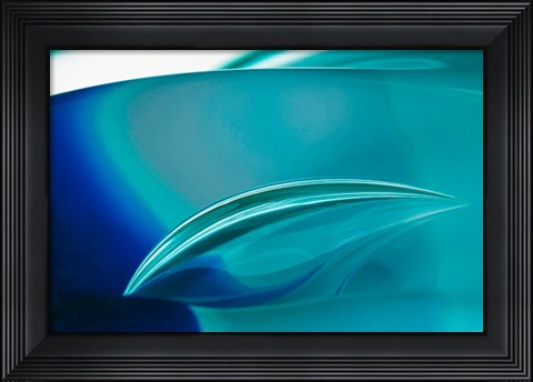 Framed Frozen Bubbles 3 Print