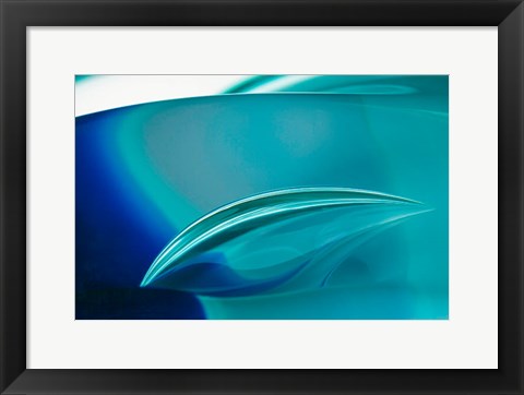 Framed Frozen Bubbles 3 Print