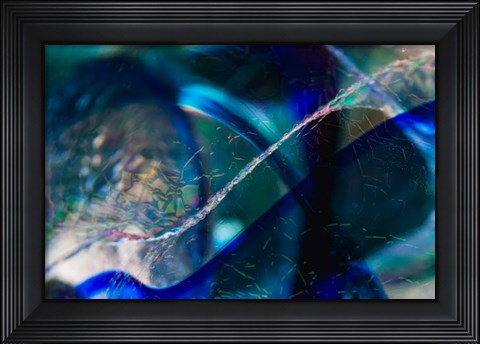 Framed Colorful Abstract Background 1 Print