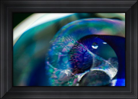 Framed Colorful Abstract Background 2 Print