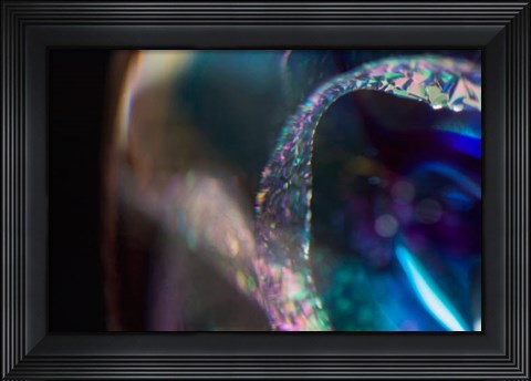Framed Colorful Abstract Background 3 Print