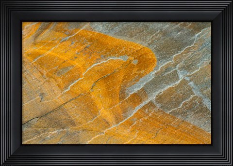Framed Baja Cresta Flagstones 2 Print