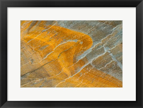 Framed Baja Cresta Flagstones 2 Print