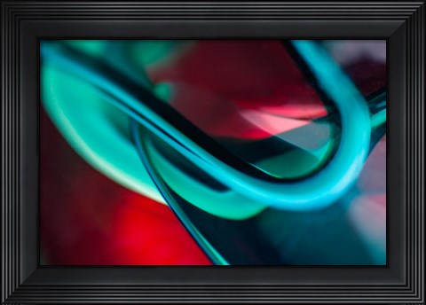Framed Colorful Background 1 Print