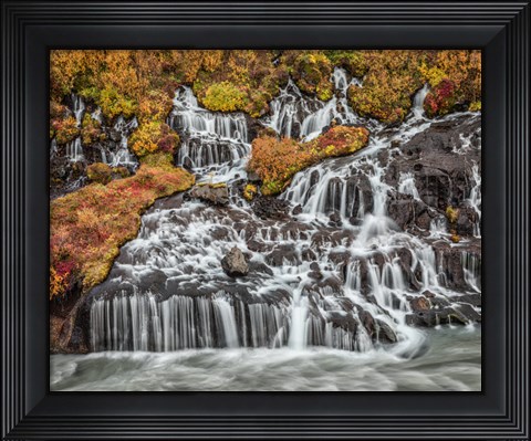 Framed Iceland, Bjarnafoss Print