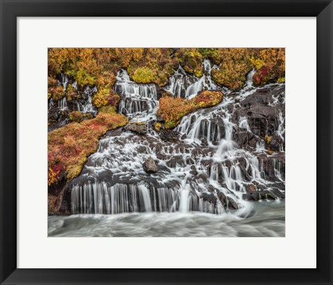 Framed Iceland, Bjarnafoss Print