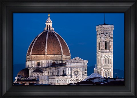 Framed Italy, Florence, Duomo, Cathedral Print