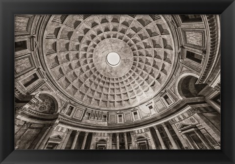 Framed Italy, Pantheon Print