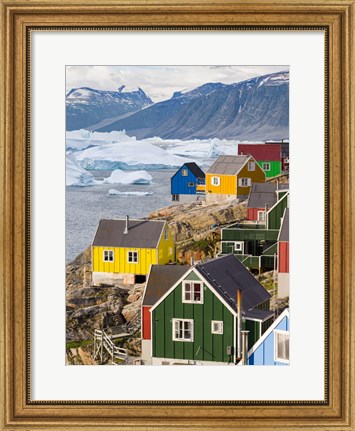 Framed Uummannaq, Greenland Print