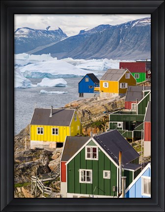 Framed Uummannaq, Greenland Print