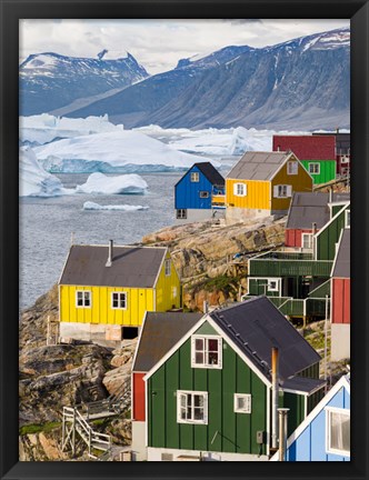 Framed Uummannaq, Greenland Print