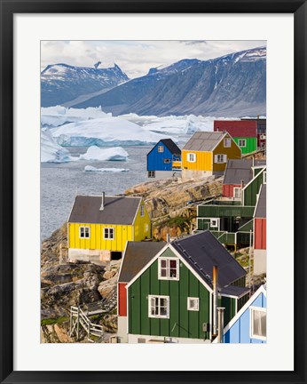 Framed Uummannaq, Greenland Print