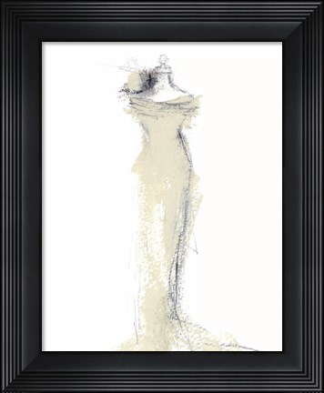 Framed Dressing Room I Print
