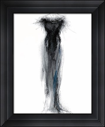 Framed Dressing Room III Print