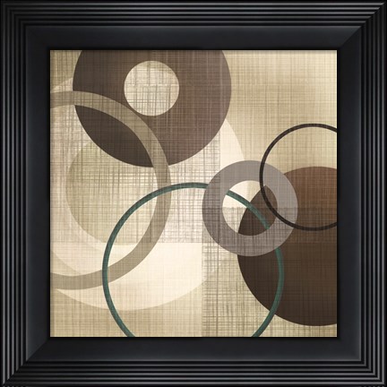 Framed Hoops &#39;n&#39; Loops I Print