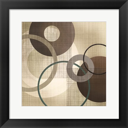 Framed Hoops &#39;n&#39; Loops I Print