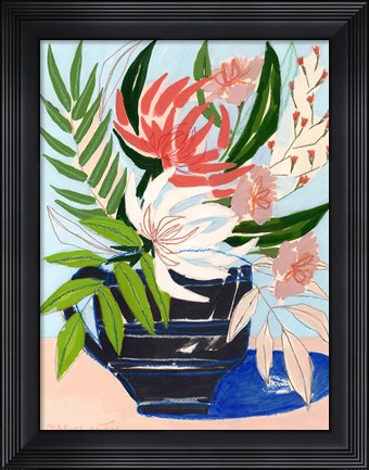 Framed Spring Florals 6 Print