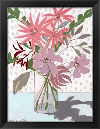 Framed Summer Flowers Print