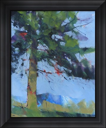 Framed Gilfach Pine Print