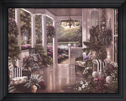 Framed Sunday Afternoon II Print