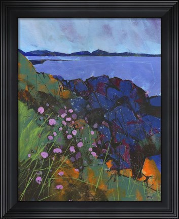 Framed Llyn Rocks Print