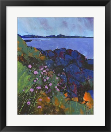 Framed Llyn Rocks Print