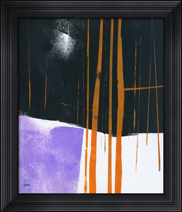 Framed Thicket Moonlight Print