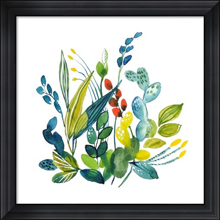 Framed English Garden 2 Print