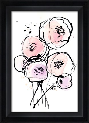Framed Pink Mod 2 Print