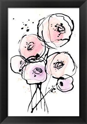 Framed Pink Mod 2 Print