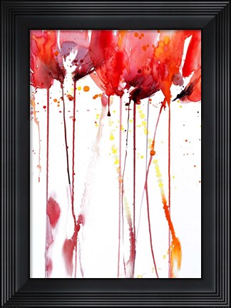 Framed Tangerine Tango 2 Print