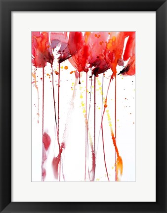 Framed Tangerine Tango 2 Print