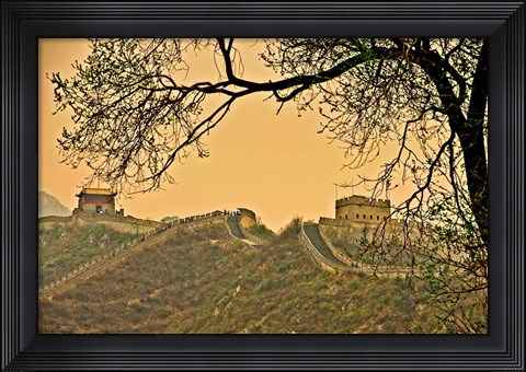 Framed Ancient Walls Print