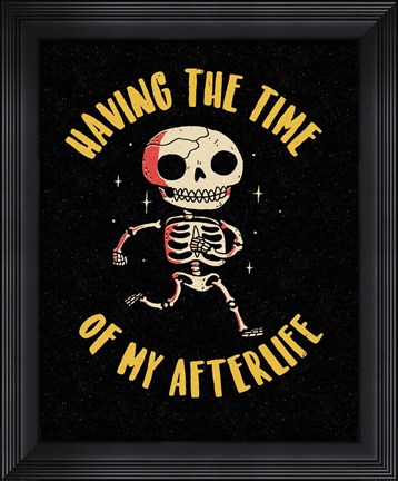 Framed Time of My Afterlife Print