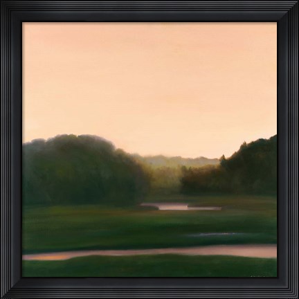 Framed Pink River Print
