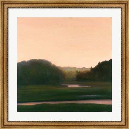Framed Pink River Print