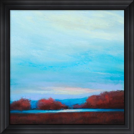 Framed River Lighter Print
